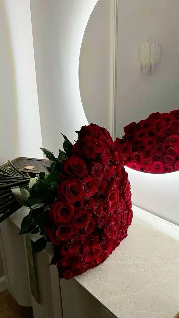 Professional floral arrangement in modern corporate setting